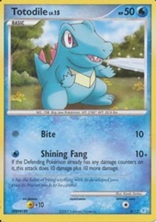 Totodile - 8/12 - Common available at 401 Games Canada