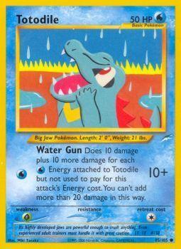 Totodile - 85/105 - Common - Unlimited available at 401 Games Canada