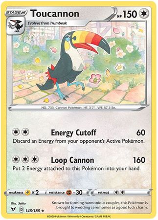 Toucannon - 145/185 - Rare available at 401 Games Canada