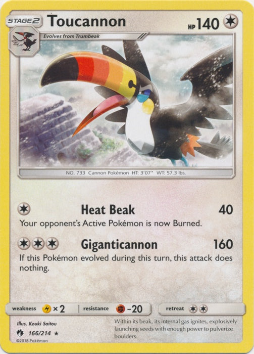 Toucannon - 166/214 available at 401 Games Canada
