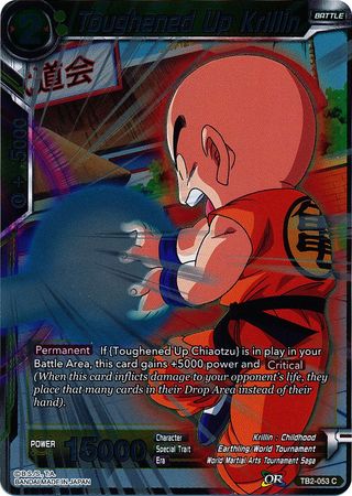 Toughened Up Krillin - TB2-053 - Common (FOIL) available at 401 Games Canada