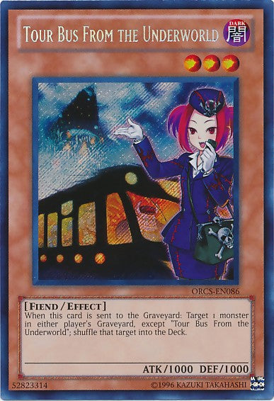 Tour Bus From the Underworld - ORCS-EN086 - Secret Rare - Unlimited available at 401 Games Canada