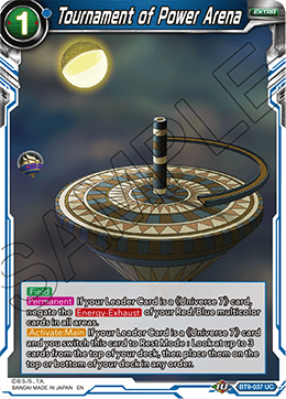 Tournament of Power Arena - BT9-037 - Uncommon (FOIL) available at 401 Games Canada