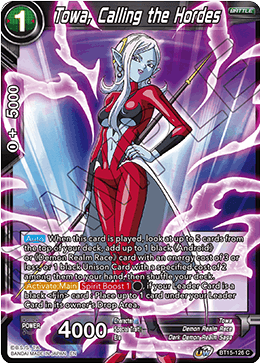 Towa, Calling the Hordes - BT15-126 - Common available at 401 Games Canada