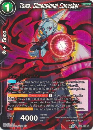 Towa, Dimensional Convoker - BT12-141 - Promo (Series 12 Pre-Release) (Foil) available at 401 Games Canada