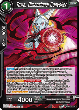 Towa, Dimensional Convoker - BT12-141 - Uncommon available at 401 Games Canada