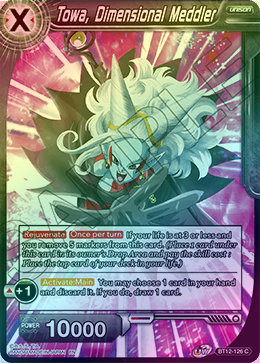 Towa, Dimensional Meddler - BT12-126 - Common (FOIL) available at 401 Games Canada