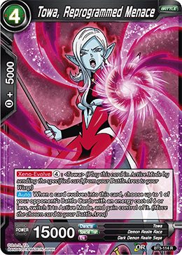 Towa, Reprogrammed Menace - BT3-114 - Rare available at 401 Games Canada