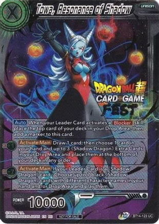 Towa, Resonance of Shadow - BT14-123 - Uncommon (Card Game Fest 2022) available at 401 Games Canada