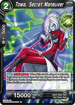 Towa, Secret Maneuver - BT10-137 - Common available at 401 Games Canada