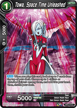 Towa, Space Time Unleashed - BT3-115 - Common available at 401 Games Canada