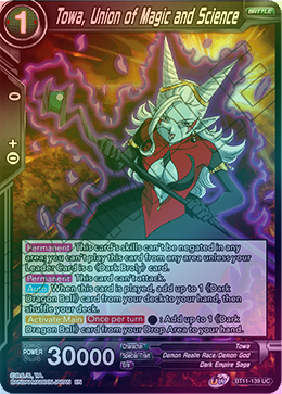 Towa, Union of Magic and Science - BT11-139 - Uncommon (FOIL) available at 401 Games Canada