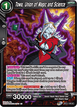 Towa, Union of Magic and Science - BT11-139 - Uncommon available at 401 Games Canada