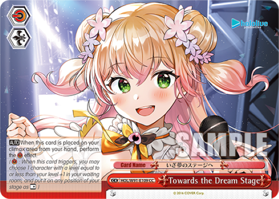 Towards the Dream Stage - HOL-W91-E109 - Climax Common available at 401 Games Canada