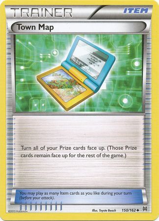 Town Map - 150/162 - Uncommon available at 401 Games Canada