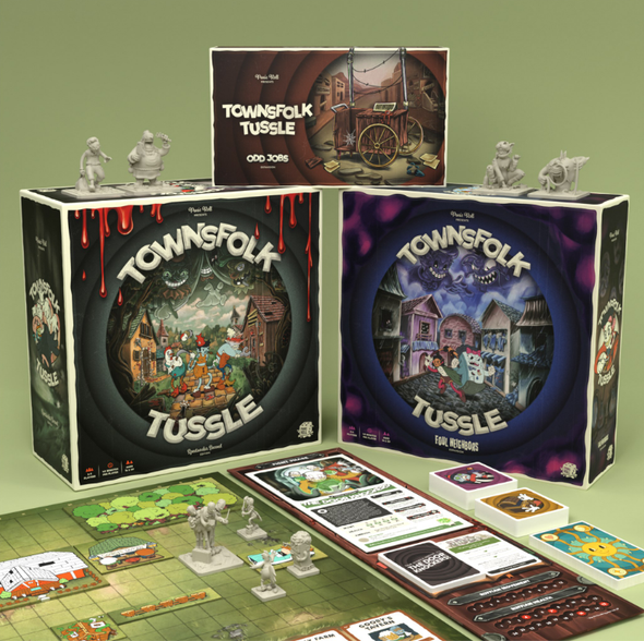 Townsfolk Tussle: Peddler's Welcome Basket Gameplay Bundle (Pre-Order) available at 401 Games Canada