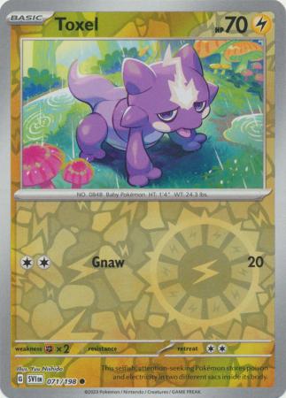 Toxel - 071/198 - Common - Reverse Holo available at 401 Games Canada