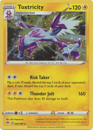Toxtricity - 063/189 - Alternate Holo - Promo available at 401 Games Canada