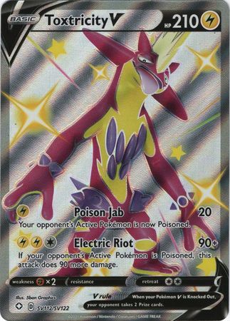 Toxtricity V - SV112/SV122 - Shiny Rare available at 401 Games Canada