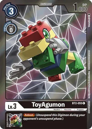 ToyAgumon - BT2-055 - (Event Pack 2 Alternate Art) available at 401 Games Canada