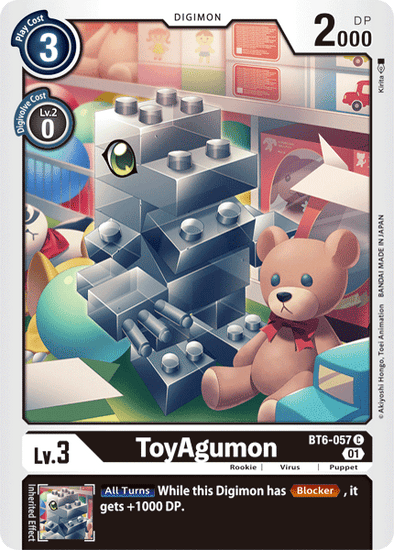 ToyAgumon - BT6-057 - Common available at 401 Games Canada