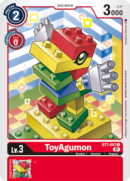 ToyAgumon - BT7-007 - Common available at 401 Games Canada