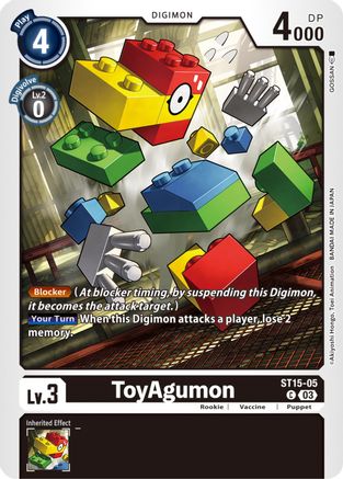 ToyAgumon - ST15-05 - Common available at 401 Games Canada