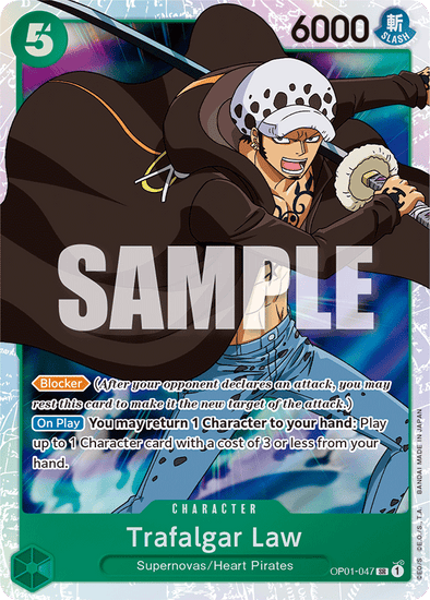 Trafalgar Law - OP01-047 - Super Rare available at 401 Games Canada