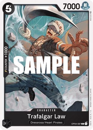 Trafalgar Law - OP04-087 - Common available at 401 Games Canada