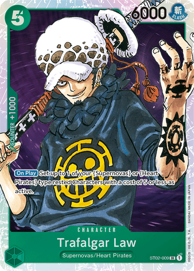 Trafalgar Law (Revision Pack 2023) - ST02-009 - Super Rare available at 401 Games Canada