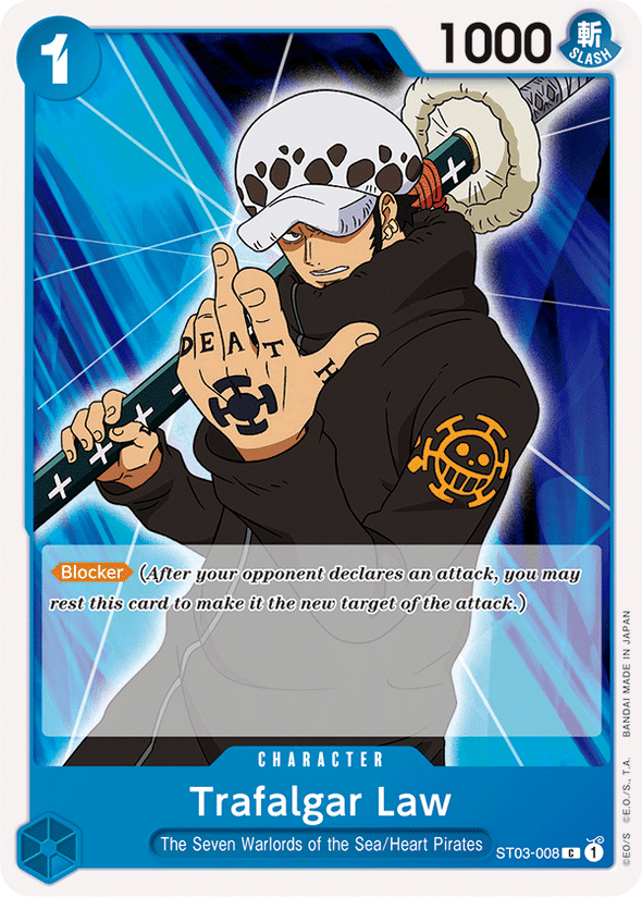 Trafalgar Law - ST03-008 - Common available at 401 Games Canada