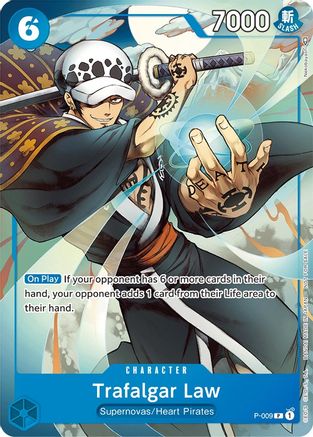 Trafalgar Law (Tournament Pack Vol. 1) - P-009 - Promo available at 401 Games Canada