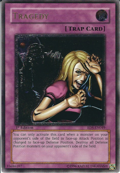 Tragedy - RDS-EN049 - Ultimate Rare - 1st Edition available at 401 Games Canada