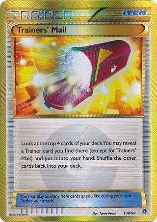 Trainers' Mail - 100/98 - Secret Rare available at 401 Games Canada