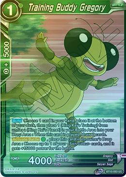 Training Buddy Gregory - BT15-083 - Uncommon (FOIL) available at 401 Games Canada