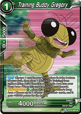 Training Buddy Gregory - BT15-083 - Uncommon available at 401 Games Canada