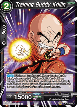 Training Buddy Krillin - BT6-109 - Rare available at 401 Games Canada