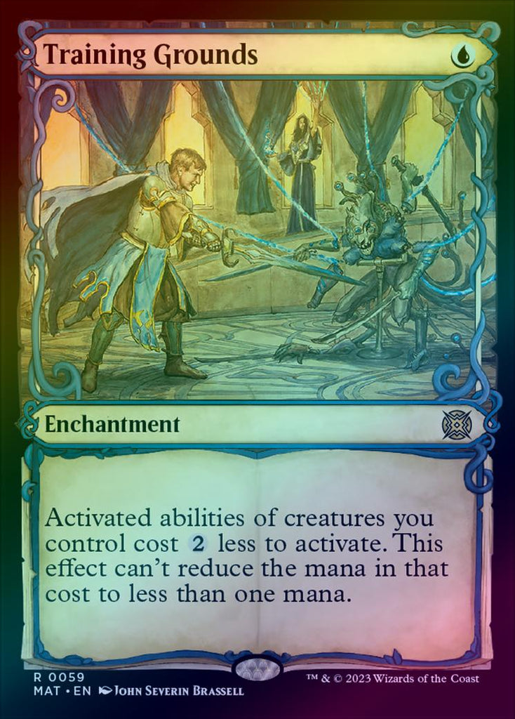 401 Games Canada - Training Grounds - Showcase (Foil) (MAT)