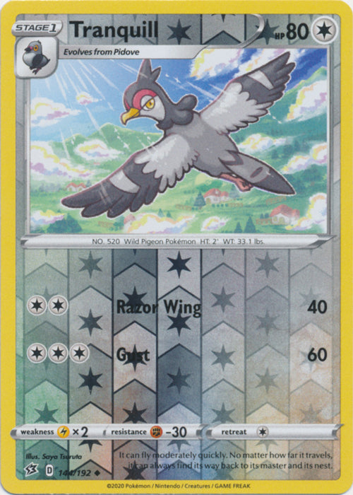 Tranquill - 144/192 - Uncommon - Reverse Holo available at 401 Games Canada