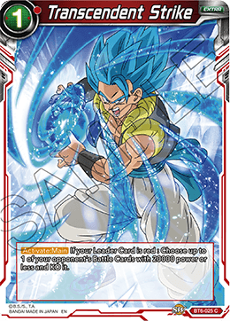 Transcendent Strike - BT6-025 - Common (FOIL) available at 401 Games Canada