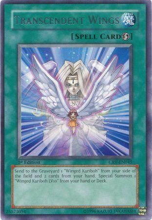 Transcendent Wings - CRV-EN045 - Rare - 1st Edition available at 401 Games Canada