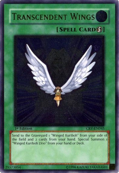 Transcendent Wings - CRV-EN045 - Ultimate Rare - 1st Edition available at 401 Games Canada