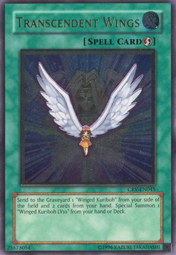 Transcendent Wings - CRV-EN045 - Ultimate Rare - Unlimited available at 401 Games Canada