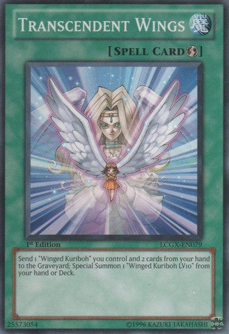 Transcendent Wings - LCGX-EN079 - Common - 1st Edition available at 401 Games Canada