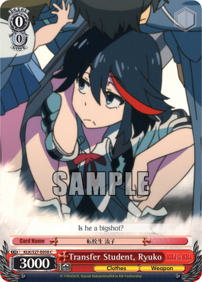 Transfer Student, Ryuko - KLK/S27-E058 - Common available at 401 Games Canada