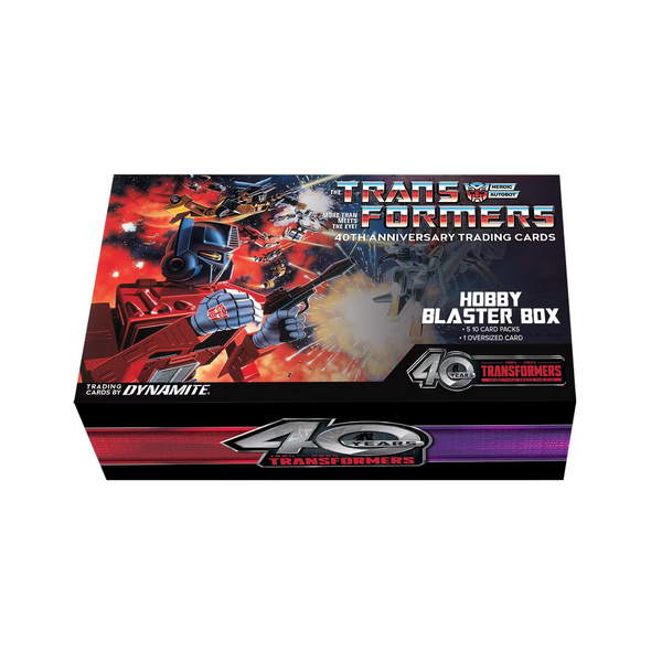 Transformer 40th Anniversary Trading Card Blaster Box (Pre-Order)