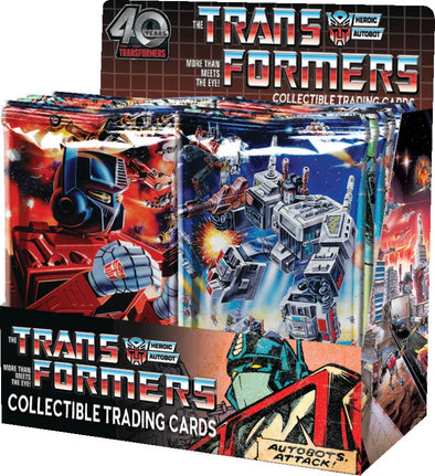 401 Games Canada - Transformer 40th Anniversary Trading Card Booster Box 401 Games Canada - Transformer 40th Anniversary Trading Card Booster Box