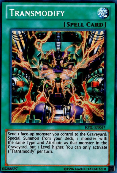 Transmodify - JOTL-EN067 - Secret Rare - Unlimited available at 401 Games Canada