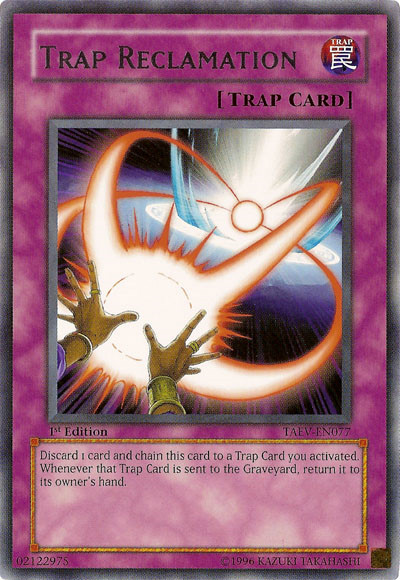 Trap Reclamation - TAEV-EN077 - Rare - 1st Edition available at 401 Games Canada
