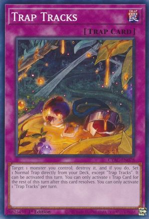 Trap Tracks - CYAC-EN078 - Common - 1st Edition available at 401 Games Canada